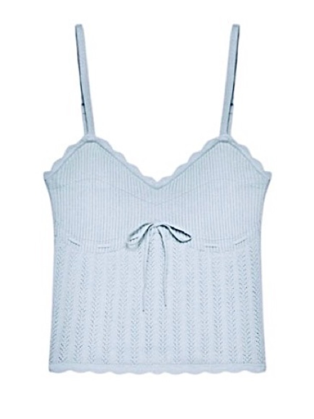 Aritzia Wilfred Soloist Top - Light Blue - Wonder Yarn